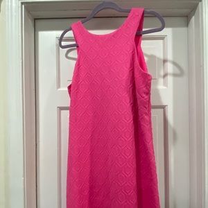 Pink Geometric print Lily Pulitzer dress NWT